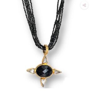 Dina Mackney Black Star Necklace